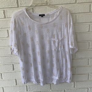 Rails brand pineapple T-shirt